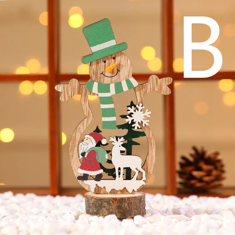 Christmas Day Wooden Bar Decoration Decorations – image 8