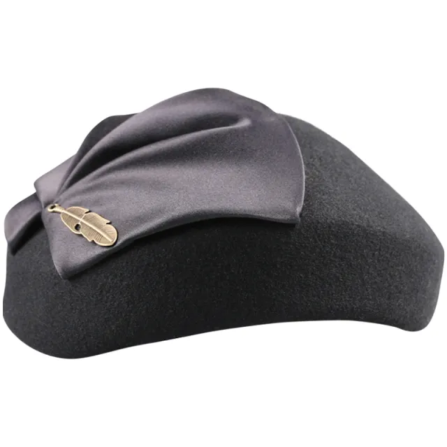 Women's Fashion Woolen Hat Elegant And Versatile Black - Shop at LoveMi