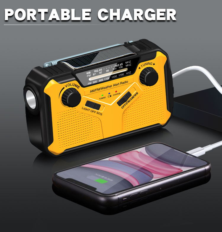 Title 10, Multifunction Radio Hand Crank Solar USB FM Or ...