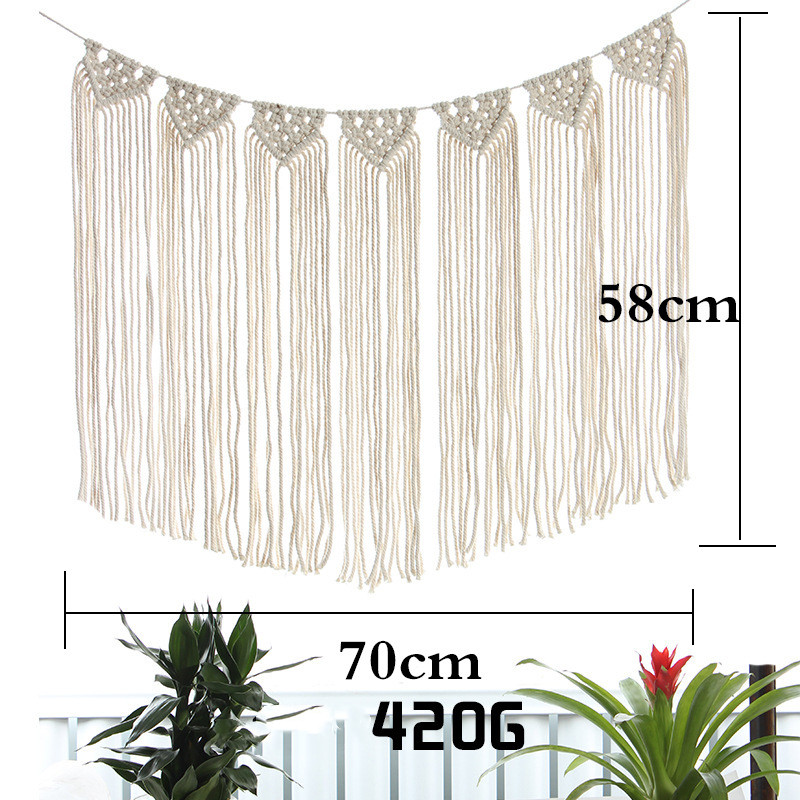 Cotton rope wall decor