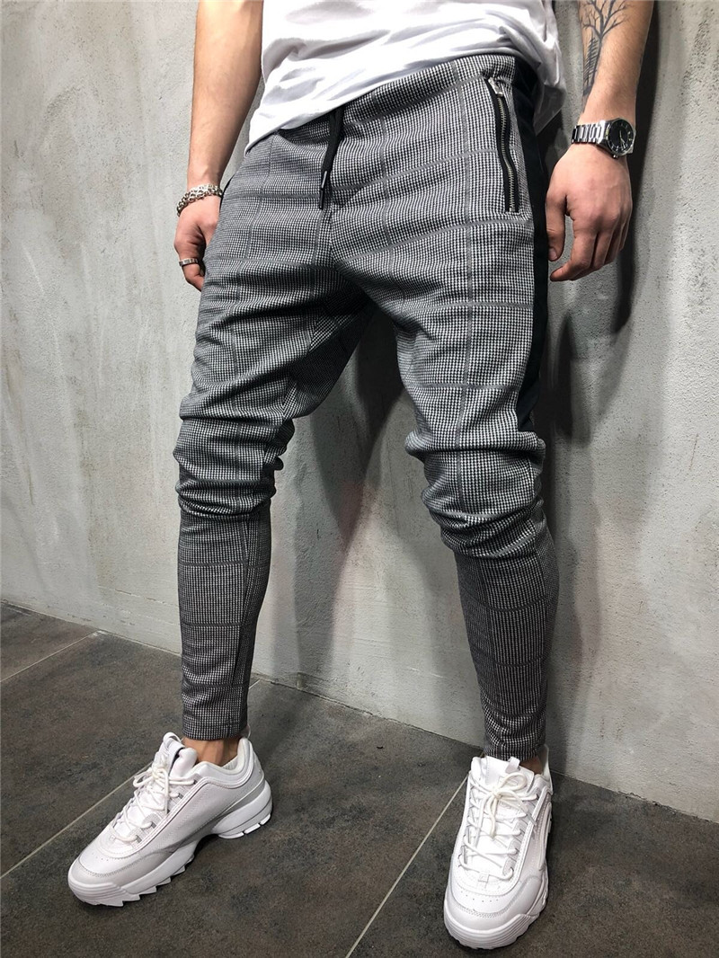 Muscular European And American Men's Cross-border Jogging Pants Fitness Training Fashion