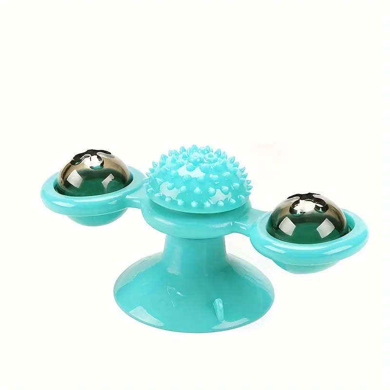 New Windmill Cat Toys Cute Rotating Interactive