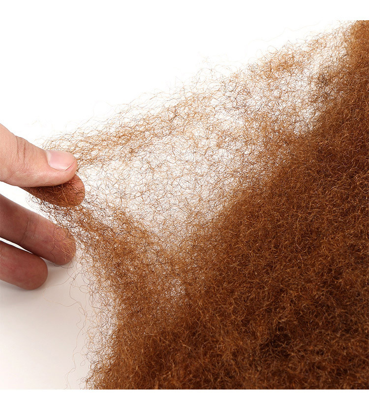 Real Human Hair Torn In Long Wig — foto 5