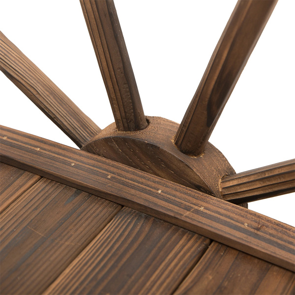 3.3ft Wooden Garden Bridge,Bridge A Rc Footbridge — foto 14