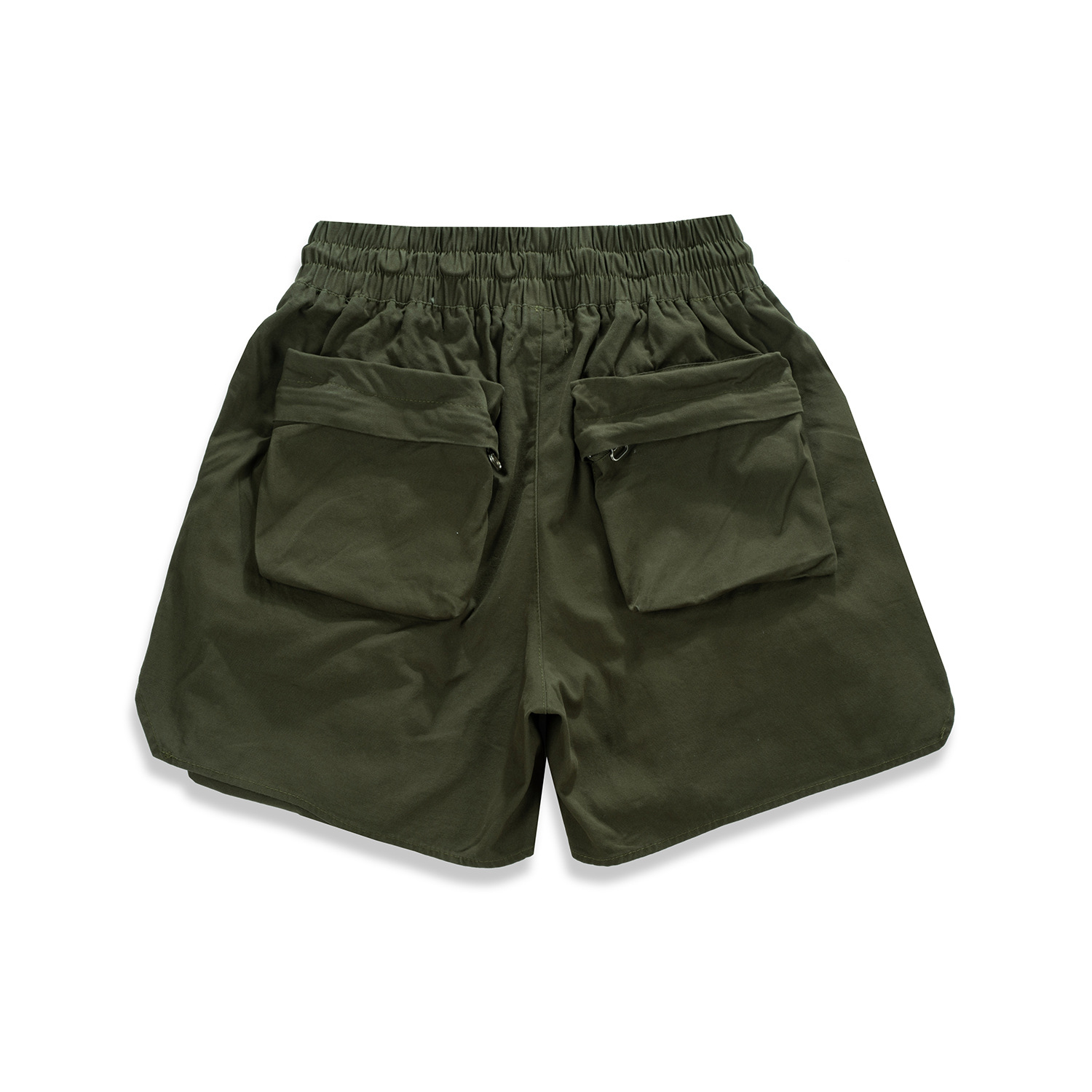 Title 9, Mens Washed Military Green Work Shorts. Durabl...