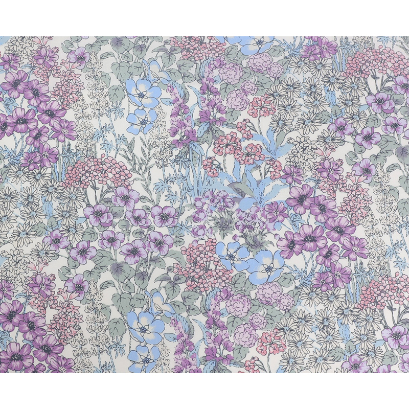 Plain Cotton Fabric, Dream Garden Purple