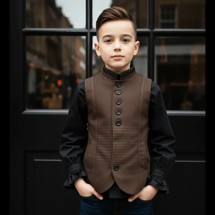 Boys Vest Formal Boy Wedding Ring Bearer