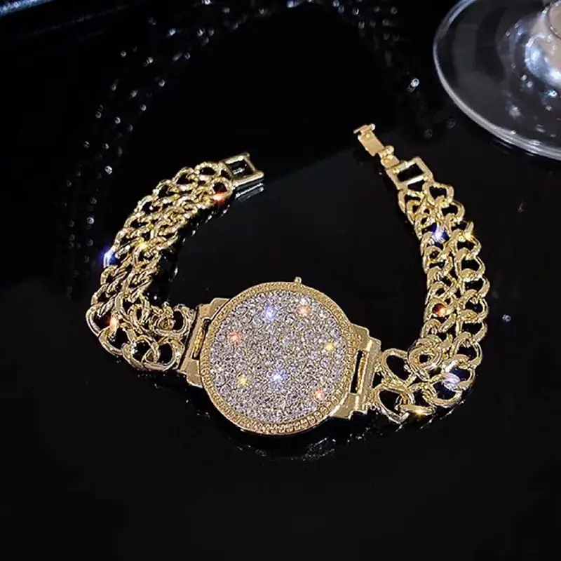 High Sense Light Luxury Full Diamond Watch