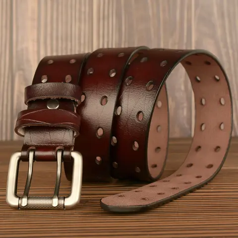 Men's Belt Leather Personality Casual Jeans