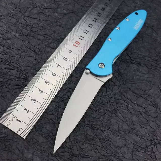 Outdoor Portable Self defense Folding Knife 1660Blue - Shop at LoveMi
