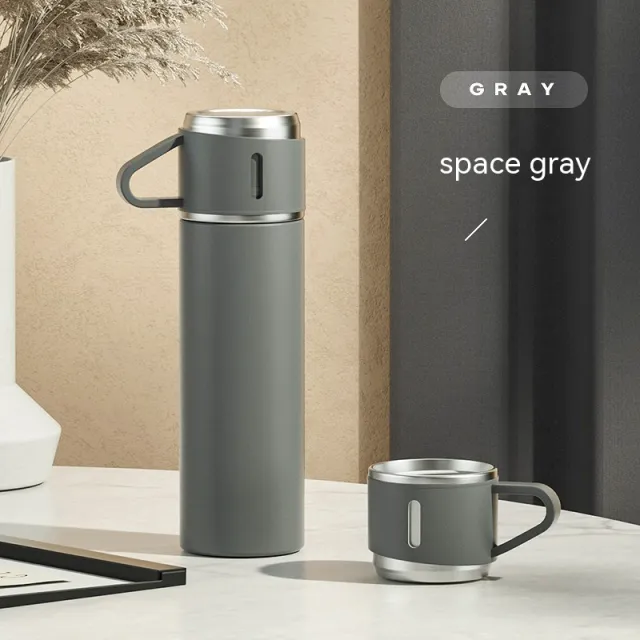 New Car Business Vacuum Stainless Steel Vacuum Cup Gray - Shop at LoveMi