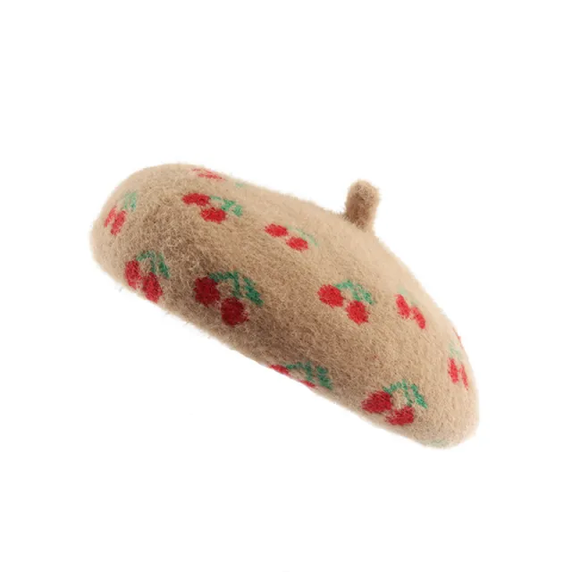 Sweet And Cute Literary Artist Hat Khaki - Shop at LoveMi