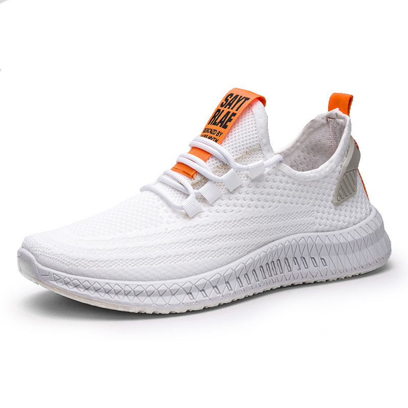 Title 4, Flying woven breathable mesh casual shoes