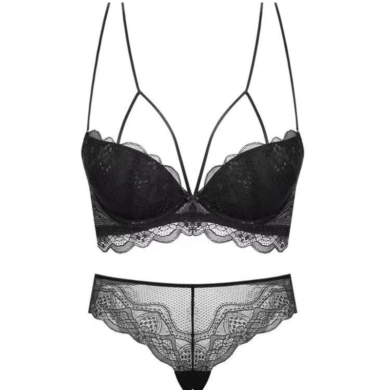 Title 1, Pure Desire Wind Lace Sexy Binding Bra Suit Winter