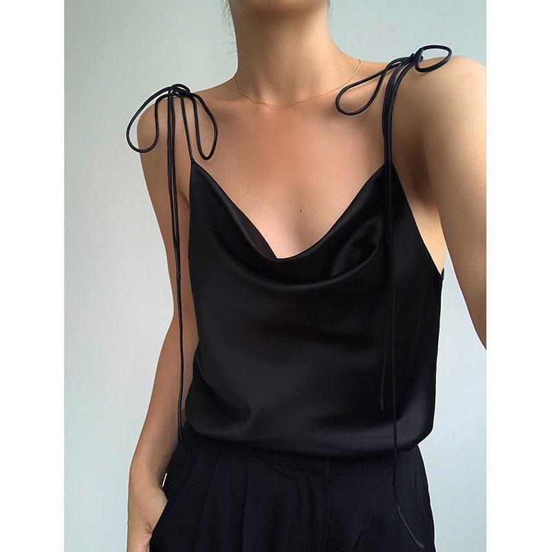 Title 2, Women Wear Summer Silk And Satin Camisole With ...