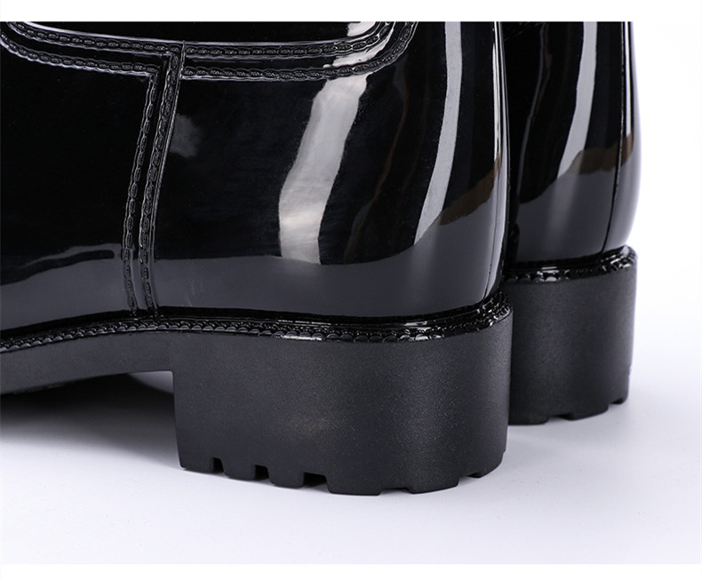 Title 8, High Tube Rivet Rain Boots Adult Non-slip