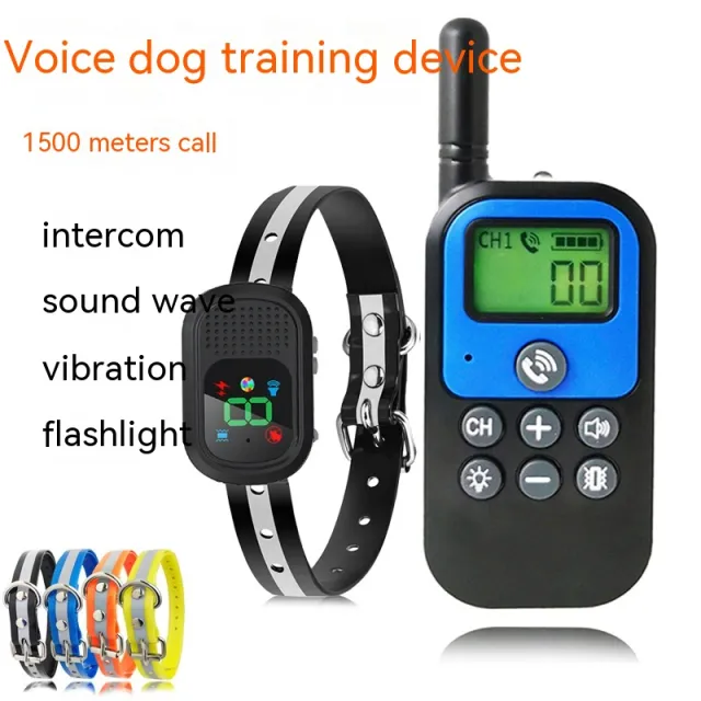 Pet Trainer Bark stop Collar Intelligence No Electric Shock - Shop at LoveMi