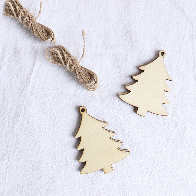 Christmas Ornament Wooden Fashion Small Pendant