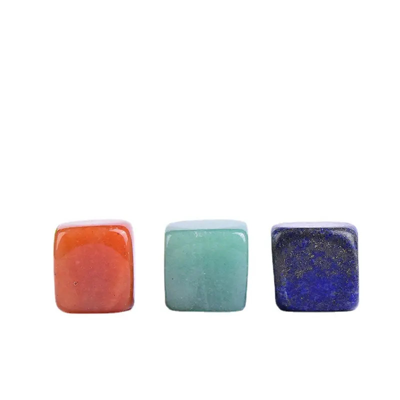 Natural Crystal Cube Rough Polishing Aromatherapy Stone Diffuser Stone White Crystal Rough Decorative Pendulum