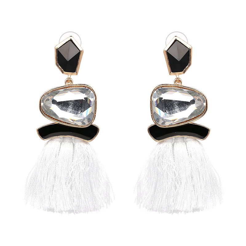 Title 2, Tassel Earrings With Ethnic Style Accessories