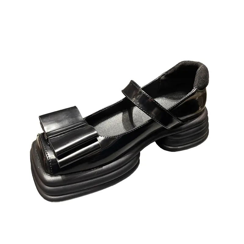 Stylish Platform Retro Shoes Preppy Shallows