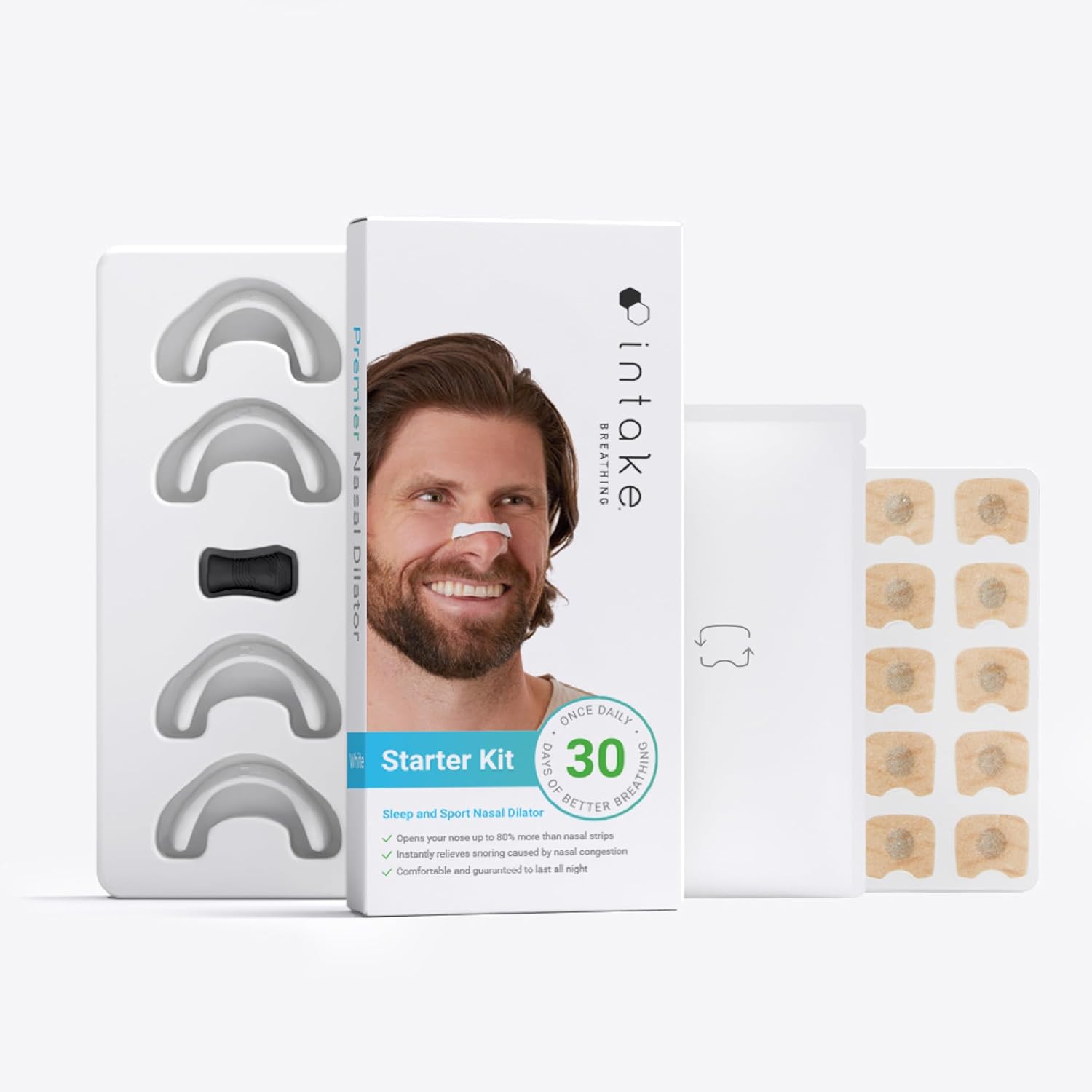 Breathing Nasal Strips Boost Oxygen Intake Stop Snoring Skin Safe Sleeping Aids