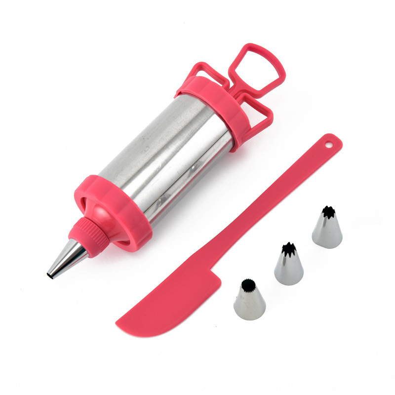 Title 2, Stainless Steel Cake Flower-making Gun With Scr...