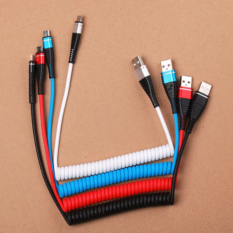 Spring Data Cable Micro USB Android Fast Charging