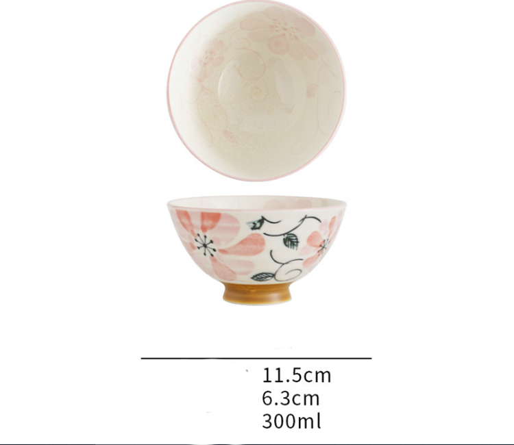Japanese-style Ceramic Tableware Rice Soup Bowl Dipping Sauce