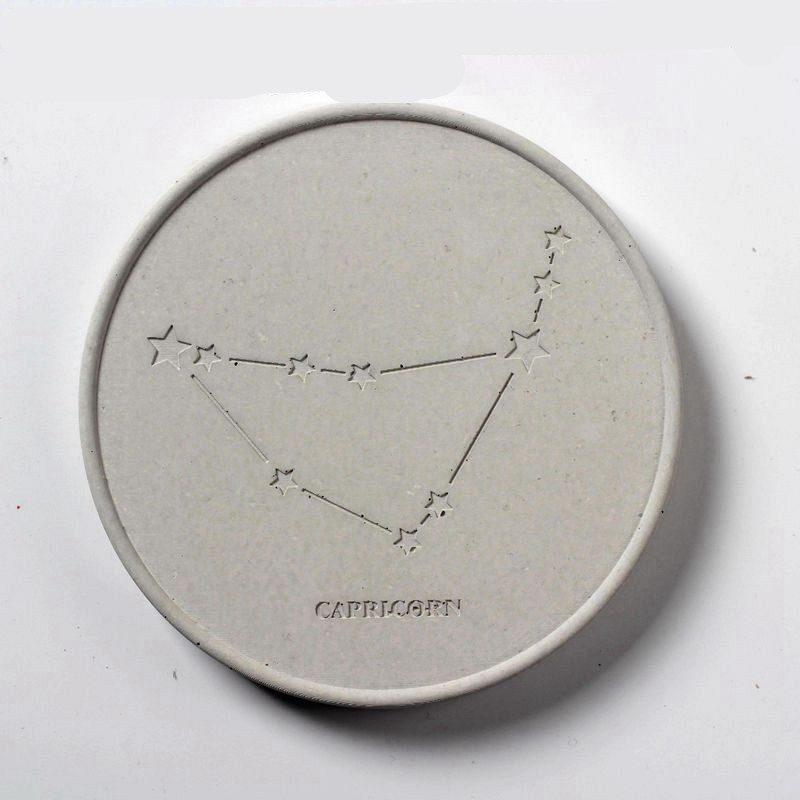 Title 12, Fair-faced Concrete Round Constellation Coaster...