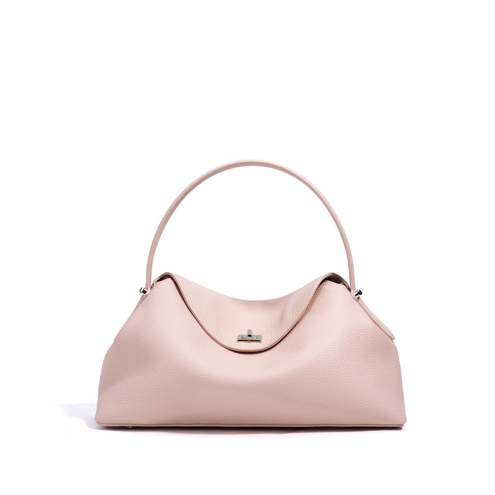 Genuine Leather Commuter Versatile Single-shoulder Women's Crossbody Bag, Simple, Large Capacity, Premium First-layer Cowhide Handbag 6