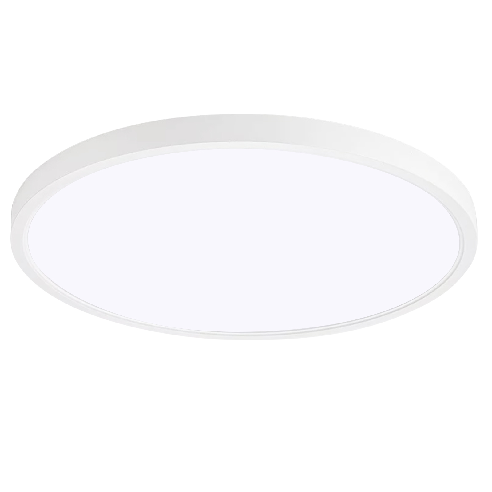 11.8 Inch White Ultra-thin Ceiling Light 6500K LED Flush Mount Ceiling Lamp For Bedroom, Bathroom, Hallway — foto 6