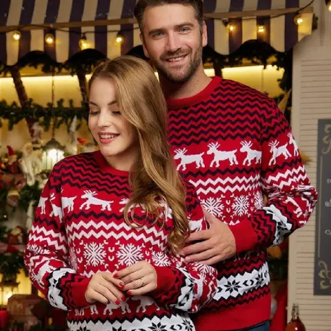 Fashion Sweater New Couple Outfit