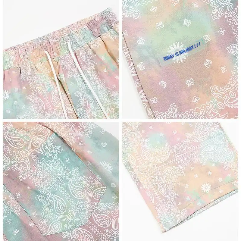 Men's And Women's Waistband Loose Drawstring Hip Hop Pants
