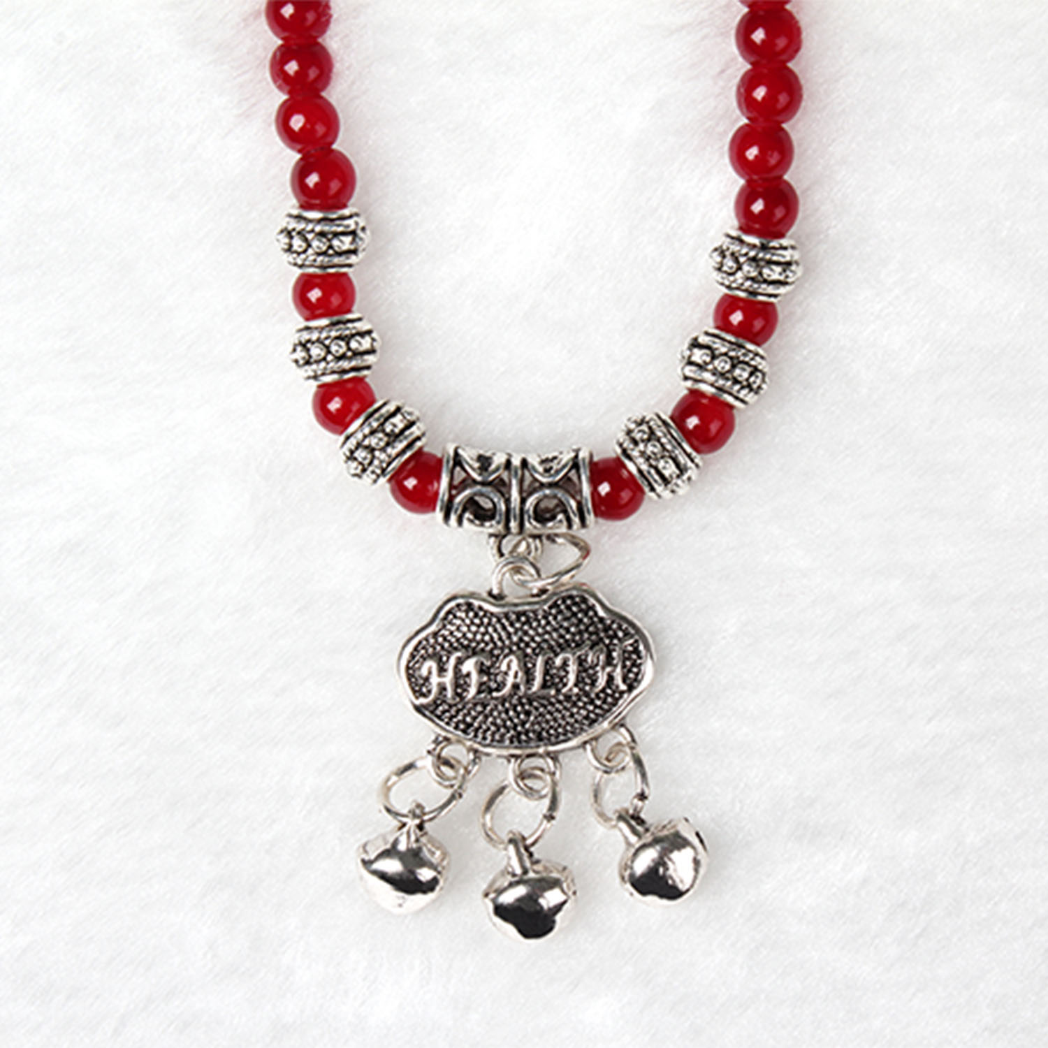 Red Agate Beaded Good Lock Bracelet image 6