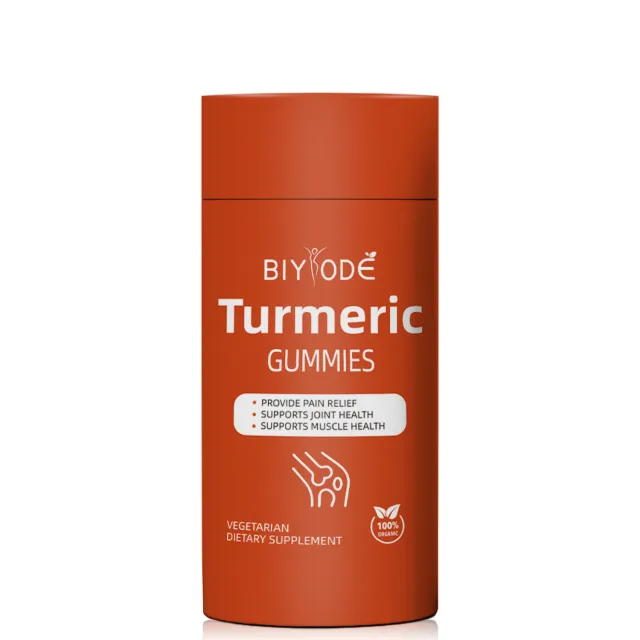 High Quality New Design Organic Turmeric Gummies Health Supplements Customized - Shop at LoveMi