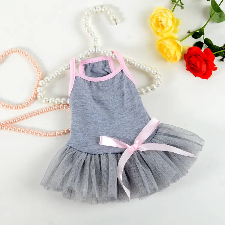 Pet Thin Cotton Princess Dress Cute