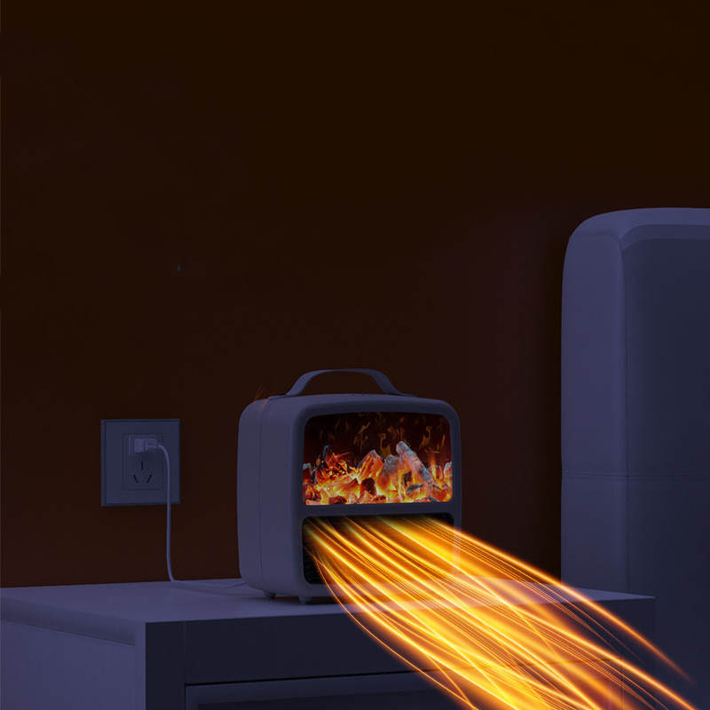Radiateur Soufflant Effet Flamme 3D — Chauffage Décoratif 5