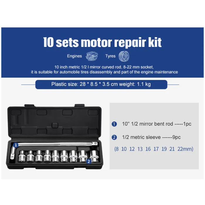 Socket Ratchet Wrench Set - detail photo 4