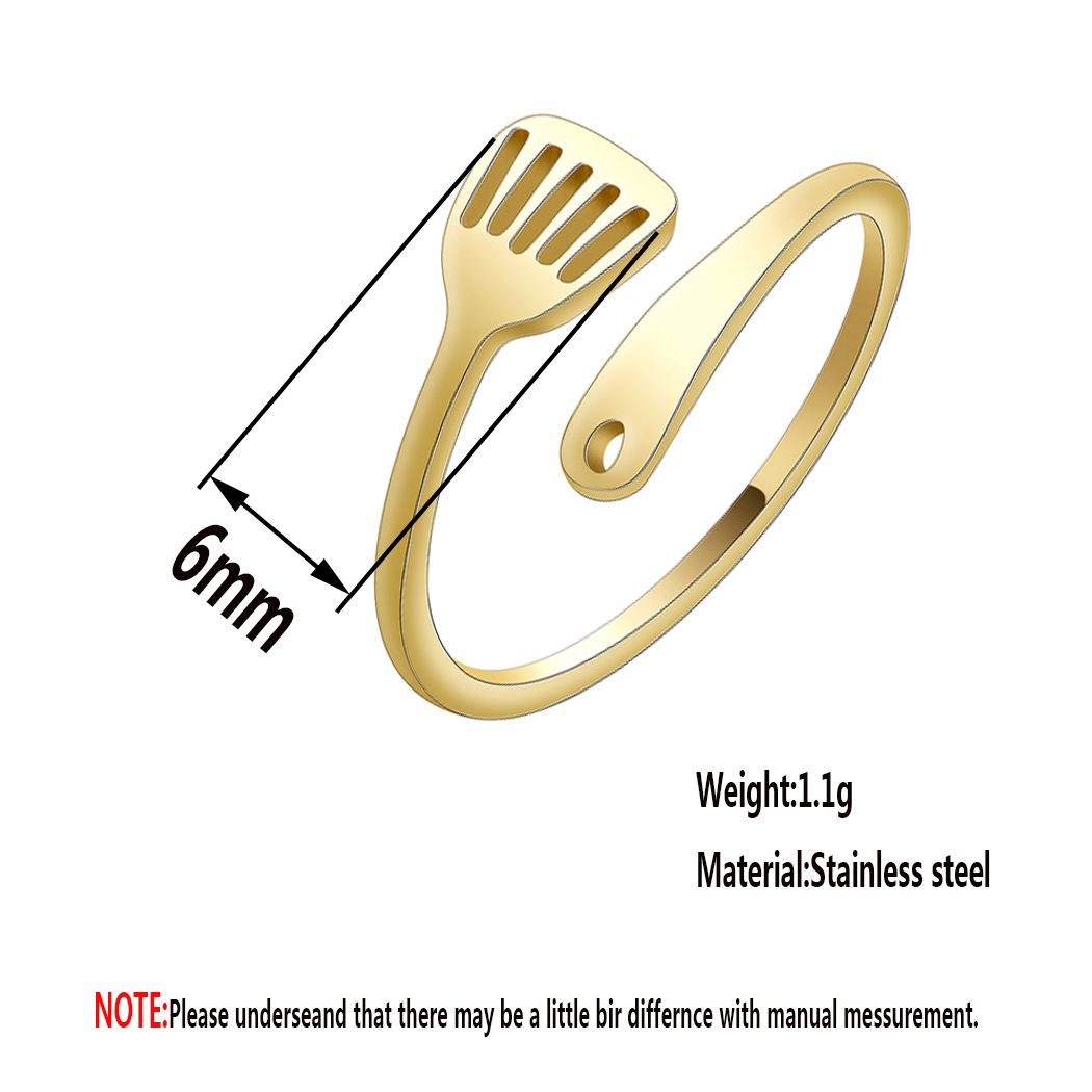 خاتم بتصميم مكشطة المطبخ ذو فتحة قابلة للتعديل