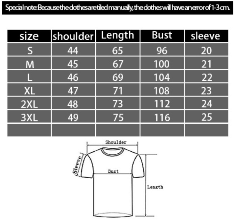 Title 1, Mens 3D Digital Printing Casual Round Neck Sho...