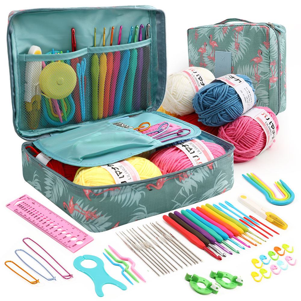 Beginner Beginner Crochet Suit Multi-color Storage Bag - Image 5