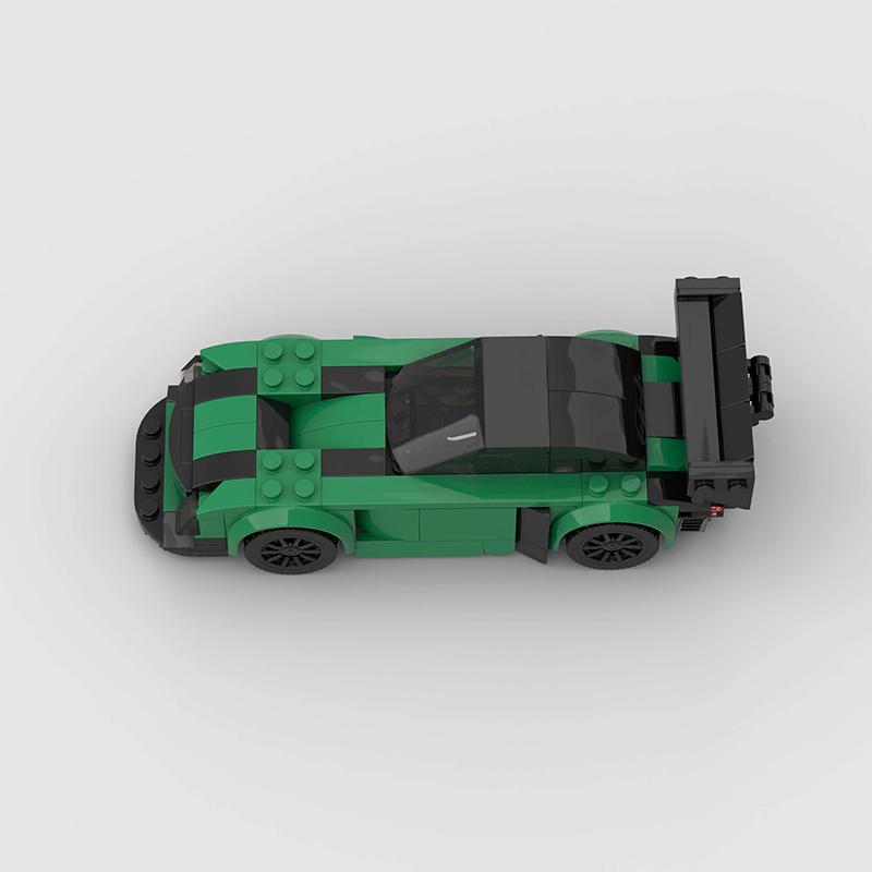 Supercar AMG GT3 EVO à Assembler — Maquette de Course (180 pièces) 4