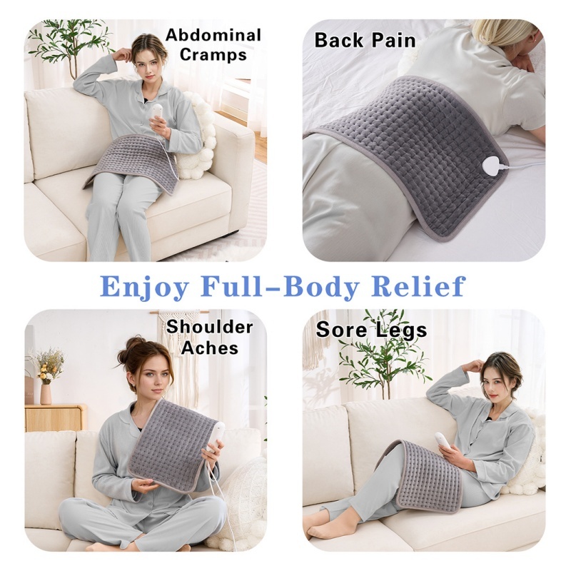 Electric Heat Pad Heating Pad Back Neck Shoulder Belly Heating Relief