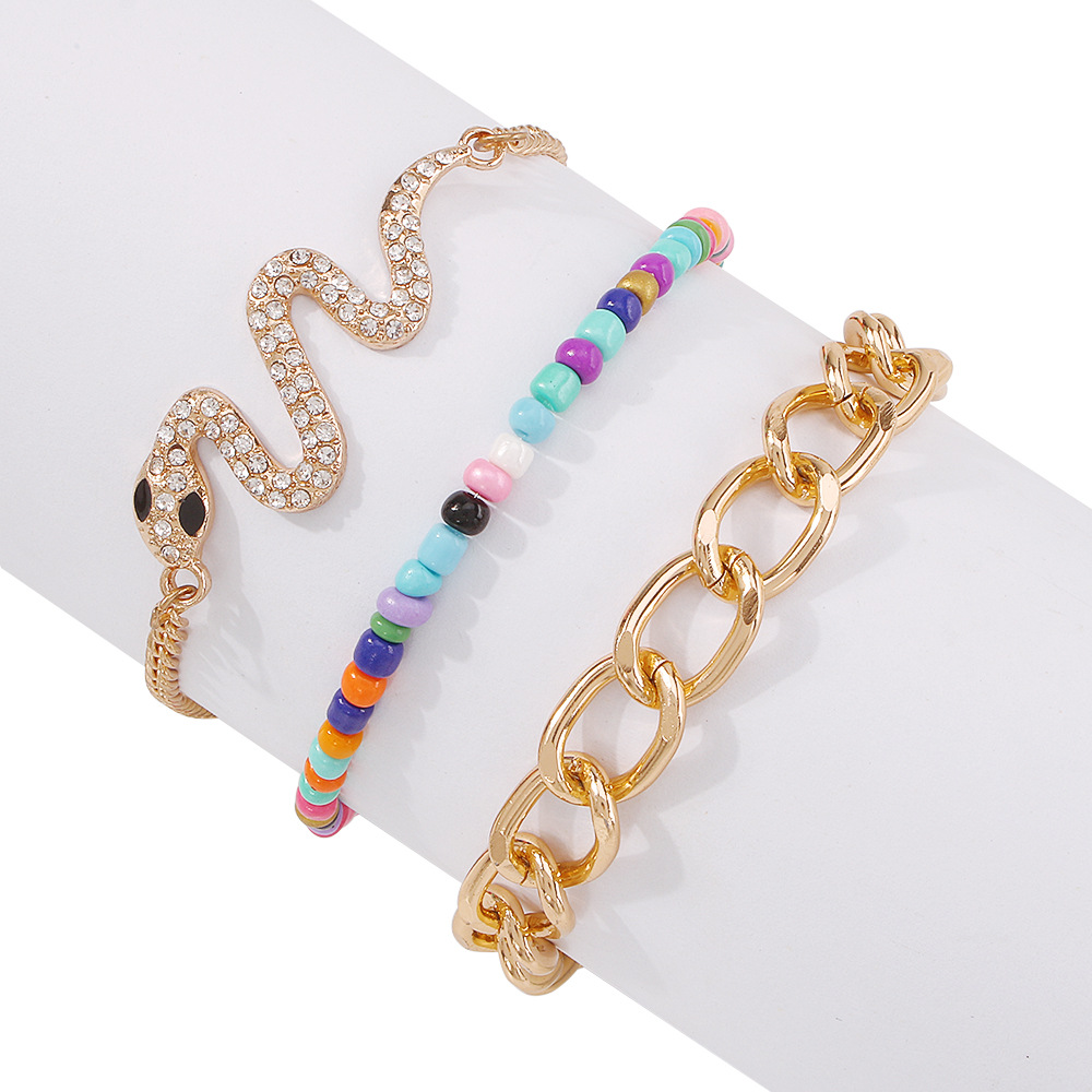 Personality Snake-shaped Cold Wind Retro Jewelry
