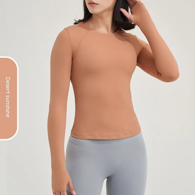 Yoga Clothes Women's Running Top - Desert Sunshine-Xl