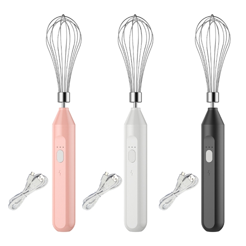 Title 4, 3 Speed Adjustable Eggs Beater Rechargeable Mil...