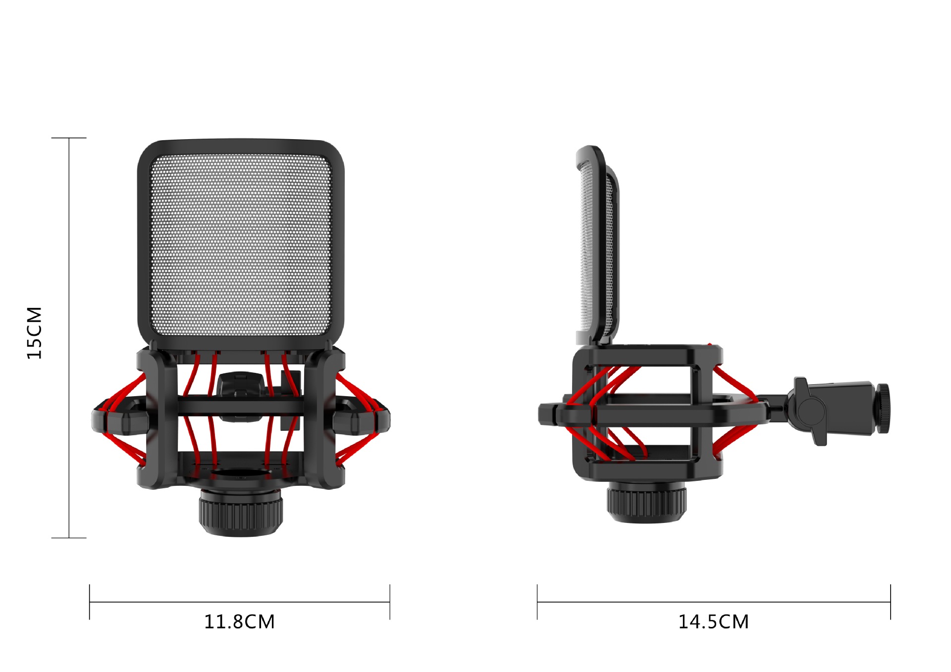 Microphone Plastic Blowout Preventer Net