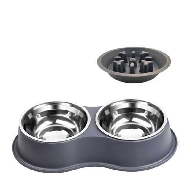 Pet Slow Feeding Bowl Removable Dogcat – image 3