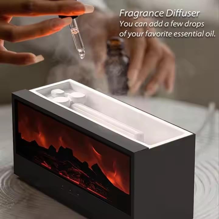 Large Capacity Creative Flame Humidifier Volcano Aromatherapy Machine Smoke — image 7